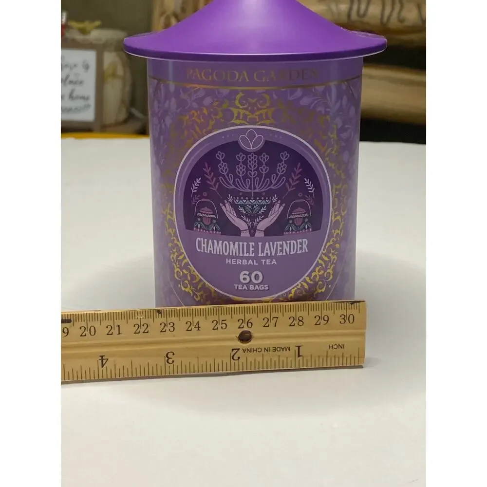 Pagoda Garden Chamomile Lavender Herbal Tea 60 Tea Bags
